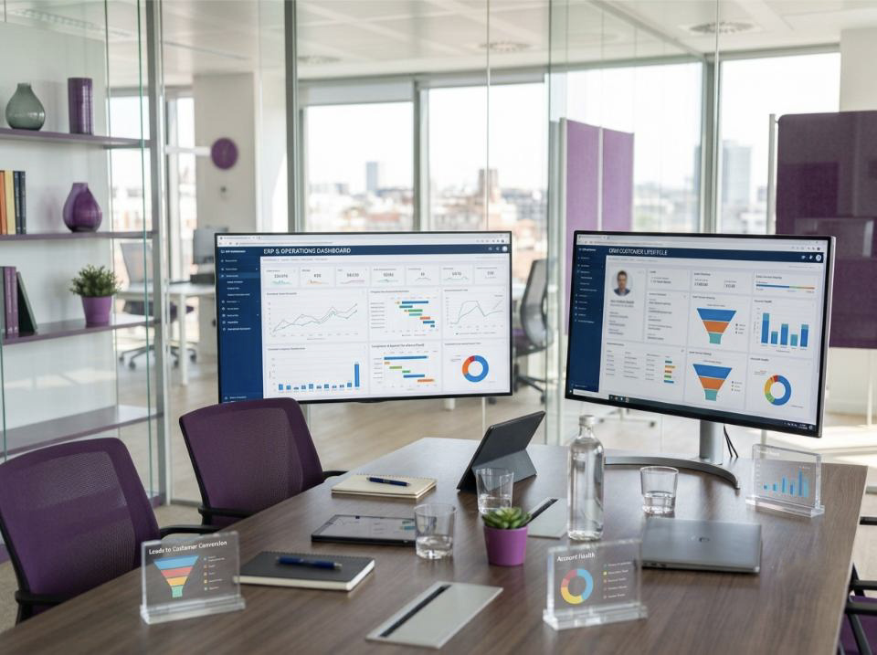 Sistemas ERP y CRM a Medida: Digitalización y Control Total de tu Negocio